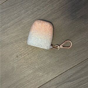 Sparkling Bath & Body Works Pocketbak Holder rose gold and white